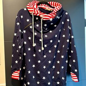 NWOT USA double hood